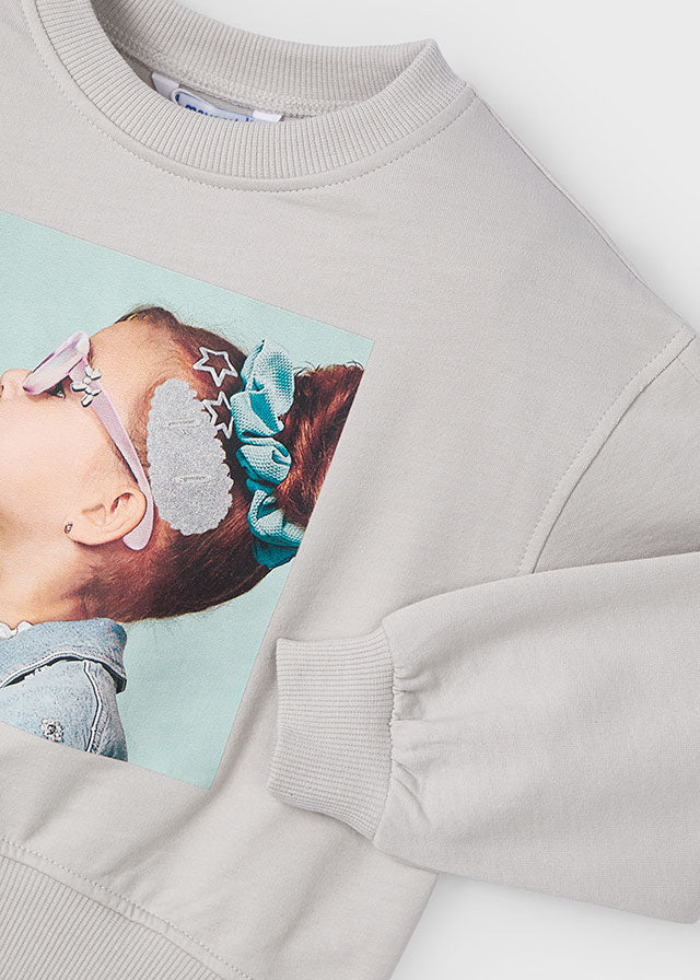 Girl's Pullover Sweatshirt