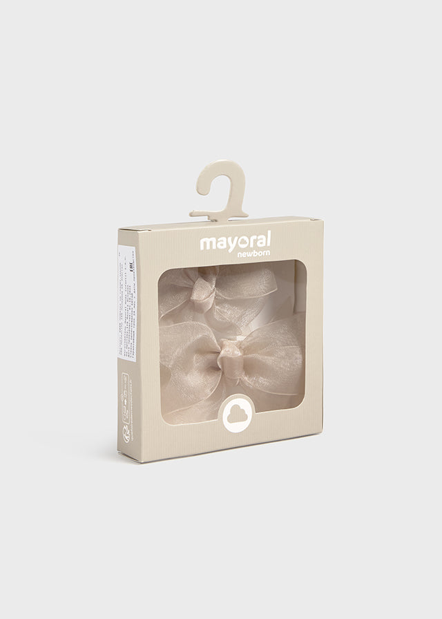 NB Headband and Bow Clip Set