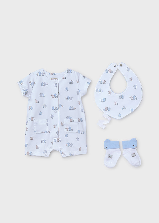Newborn Delicate 4-Piece Gift Set