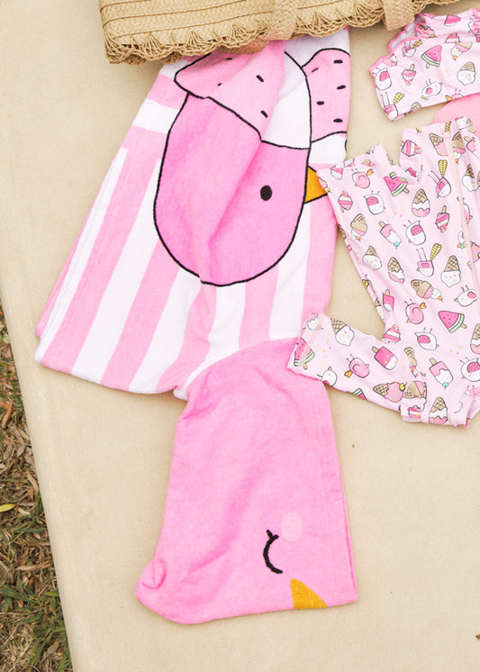 Baby Beach Towel with Hood
