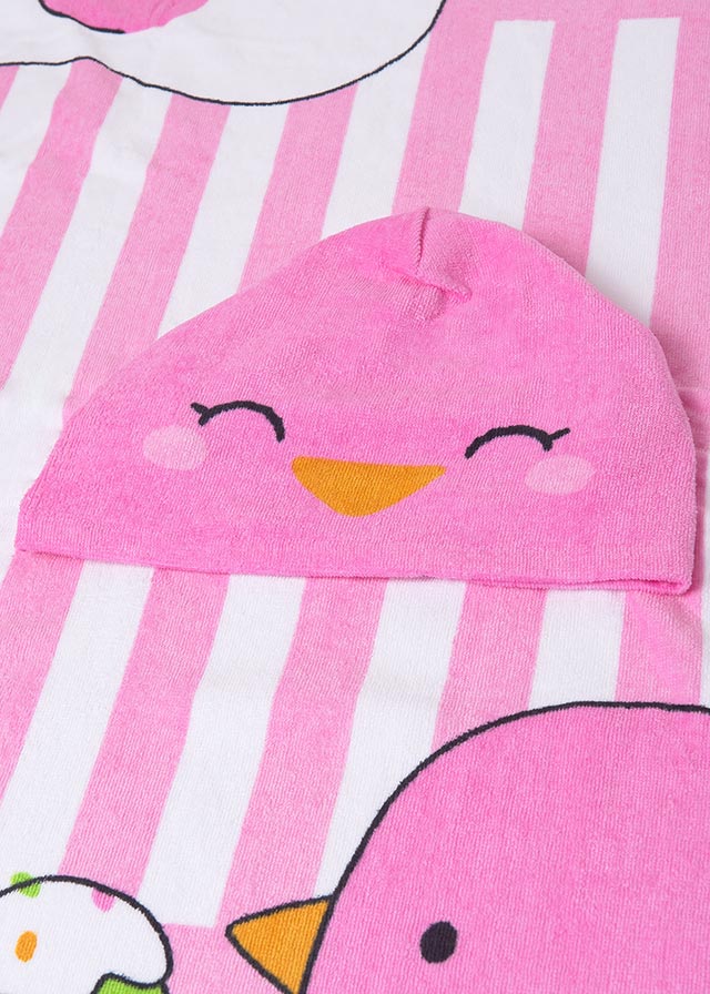 Baby Beach Towel with Hood