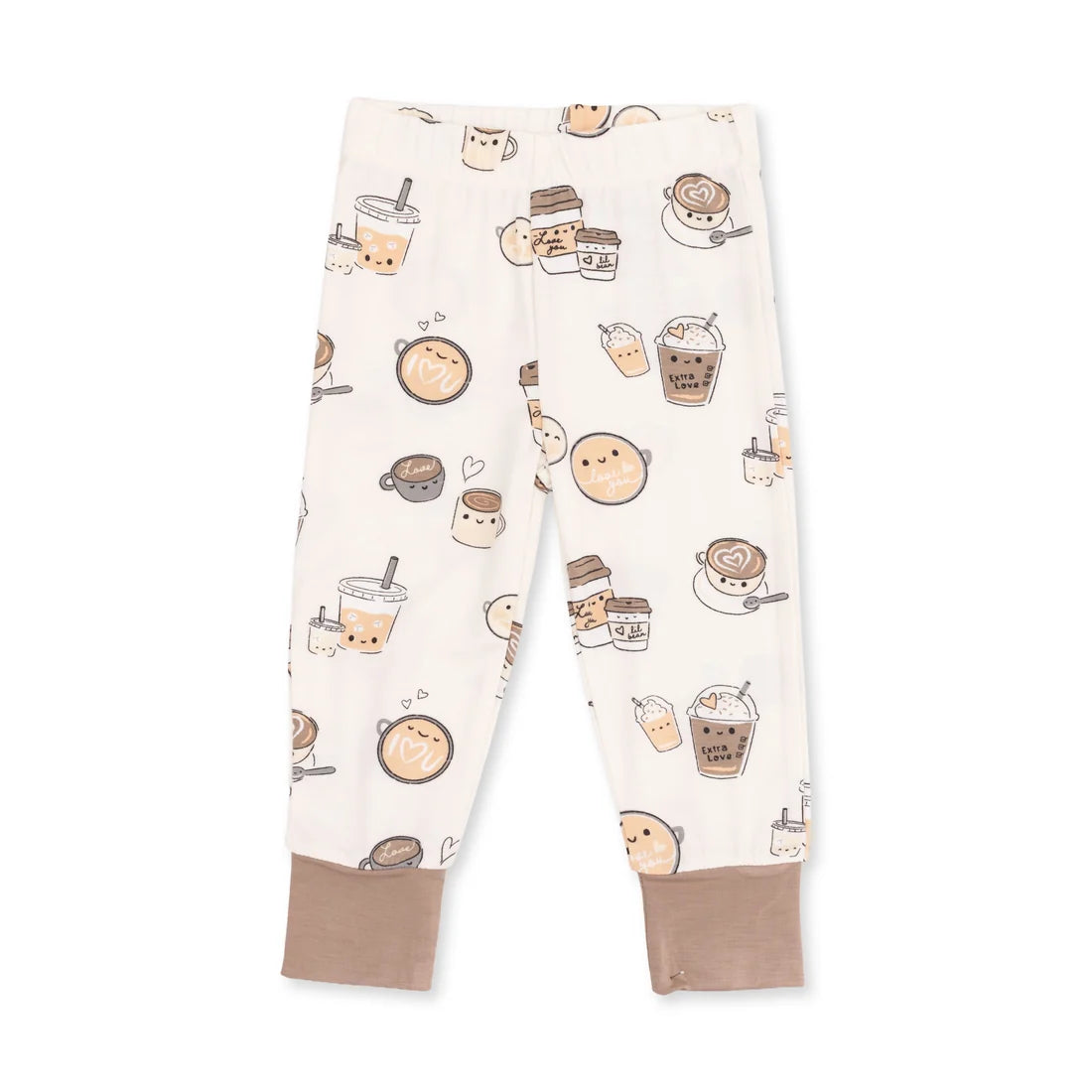 Love You A Latte S/s Loungewear Set