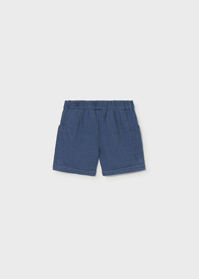 Infant Boy Denim Bermuda Shorts