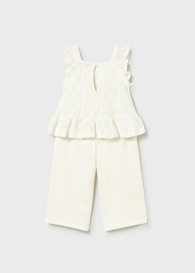 Infant Girl Combined Pant Set