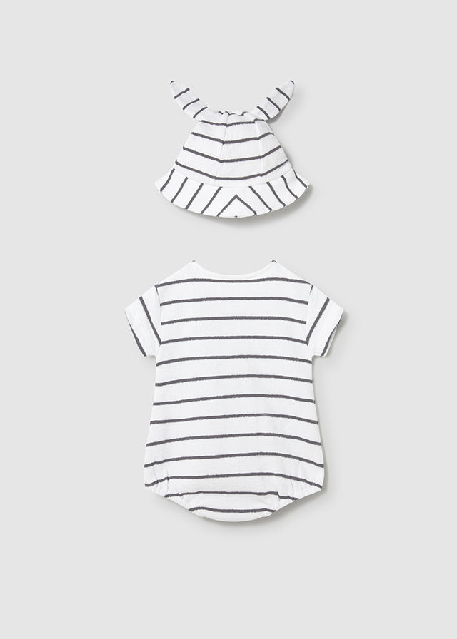 Newborn Romper & Hat Set