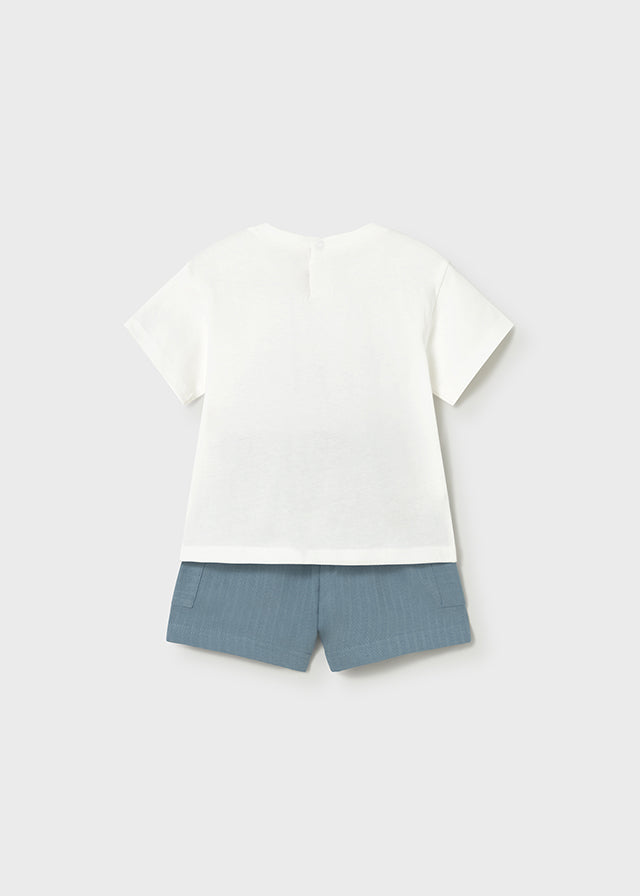 Infant Boy Textured Knit Set