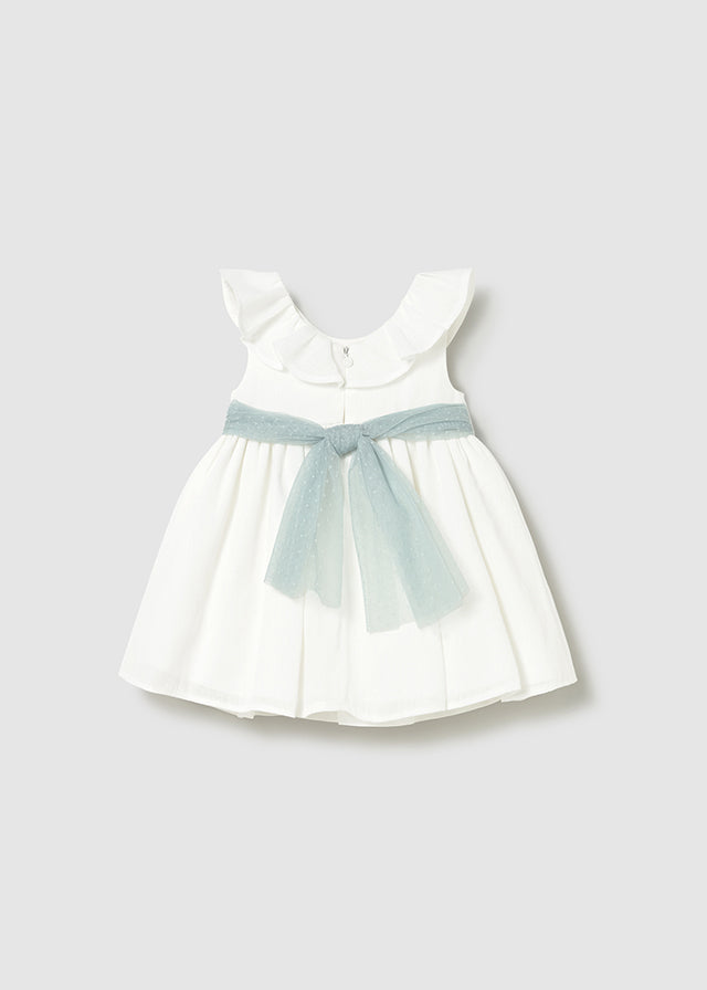 Infant Girl Tulle Belted Dress