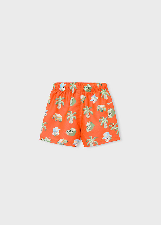 Boys Printed Swim Shorts