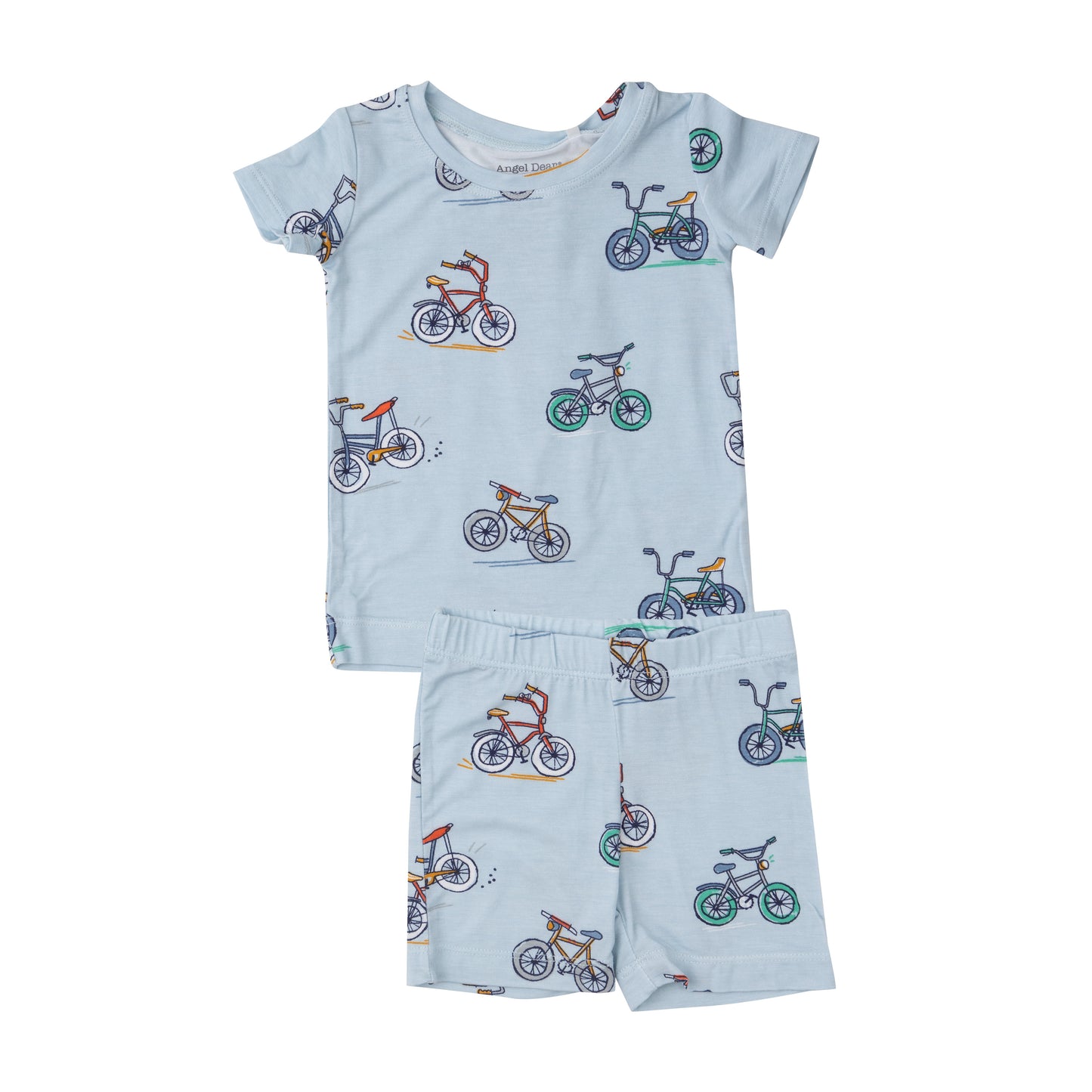 Blue Bikes Short Lounge Wear Set