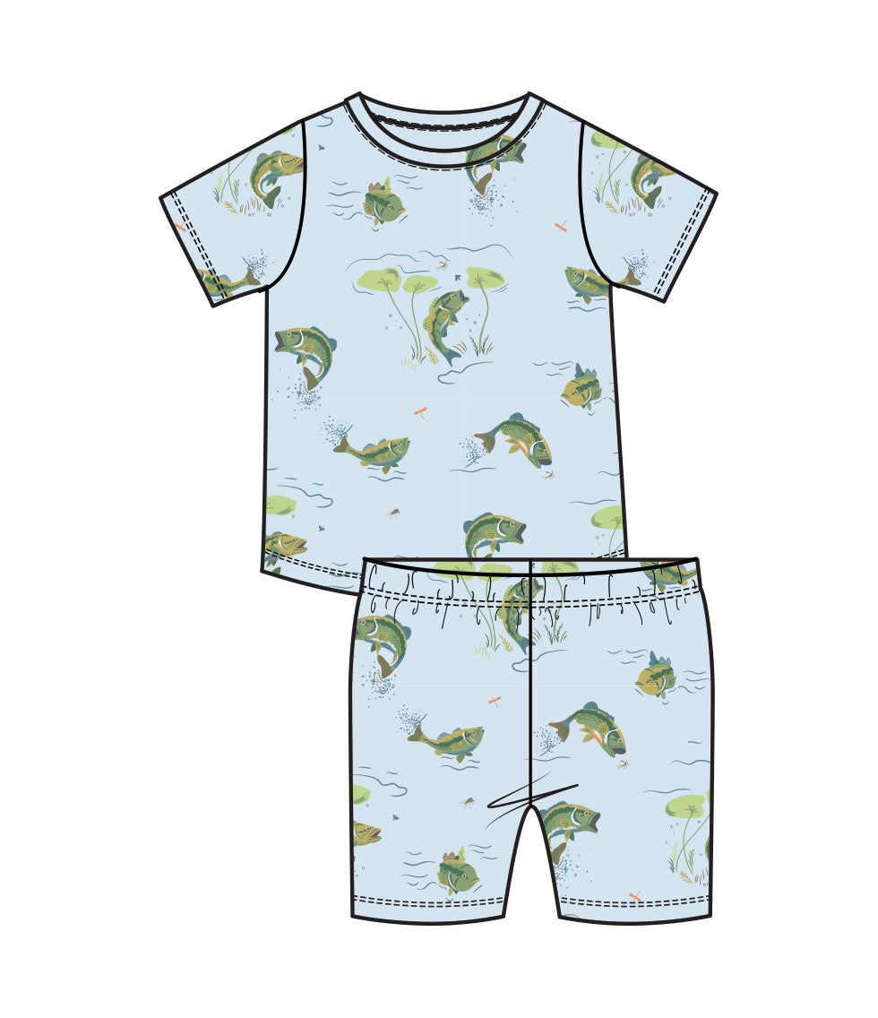 Fishes In The Pod Loungewear Set