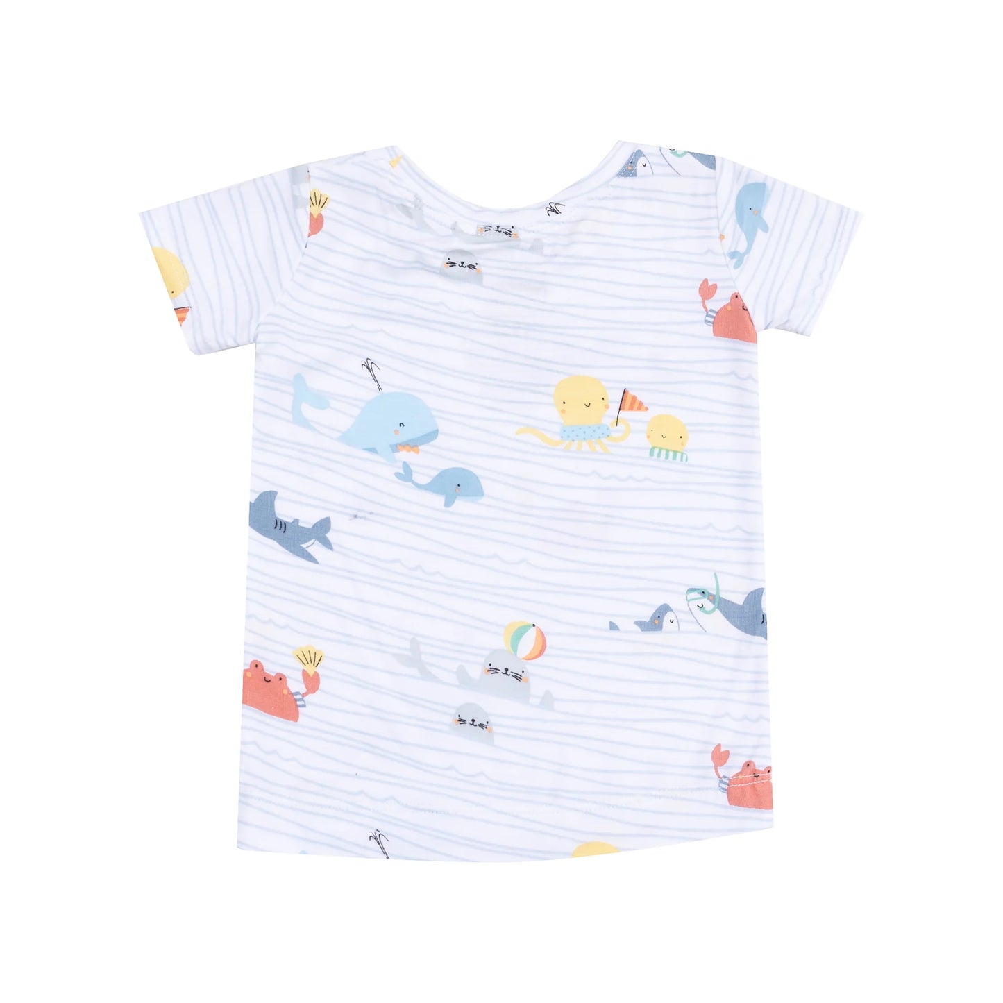 Sea Stripes Lounge Wear Set