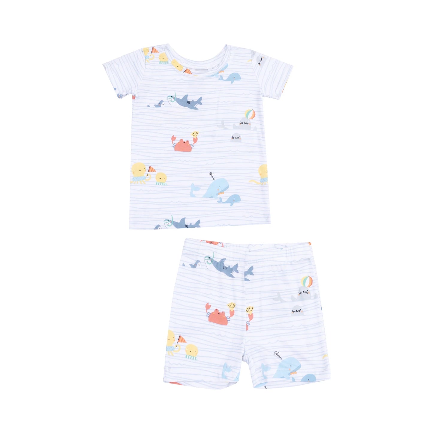 Sea Stripes Lounge Wear Set