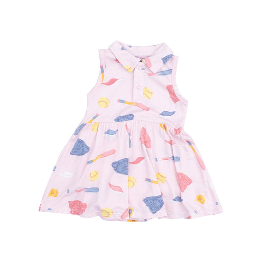 Softball Polo Bodysuit Dress