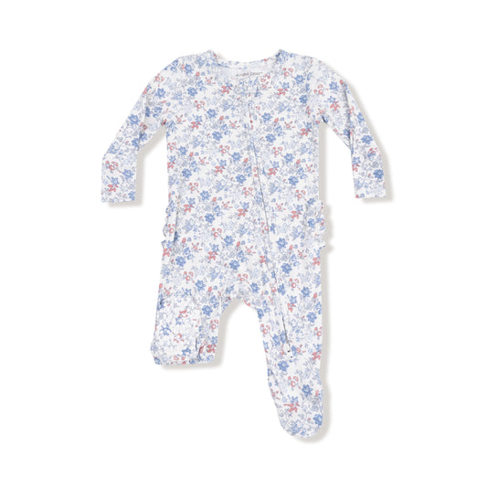 Country Girl Floral 2 Way Footie