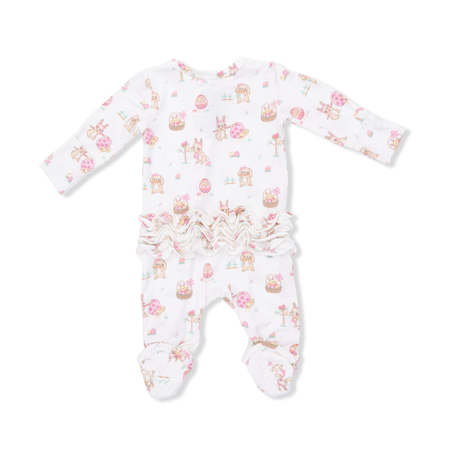 Easter Egg Hunt Pink 2 Way Footie