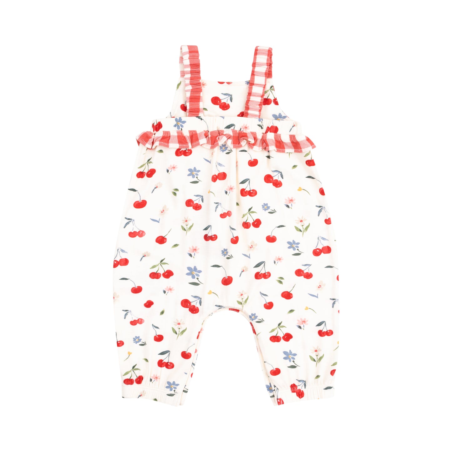 Watercolor Cherry Romper