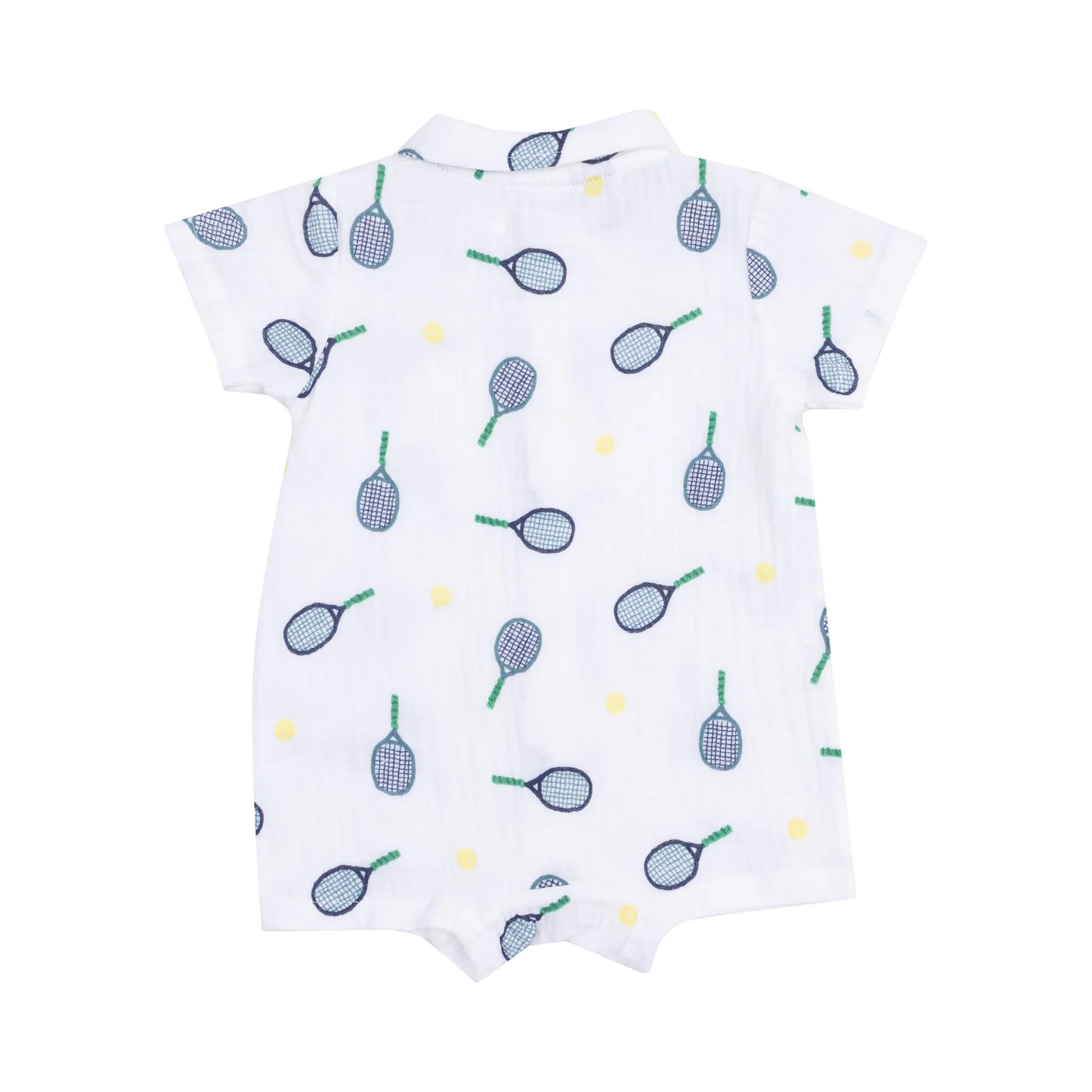 Button Down Tennis Shortie