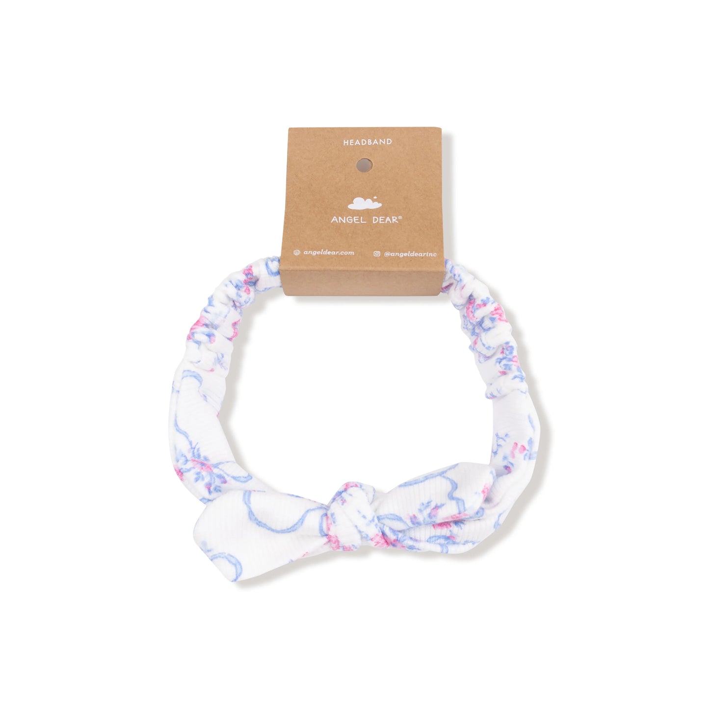 Ribbon Floral Fling Knot Headband