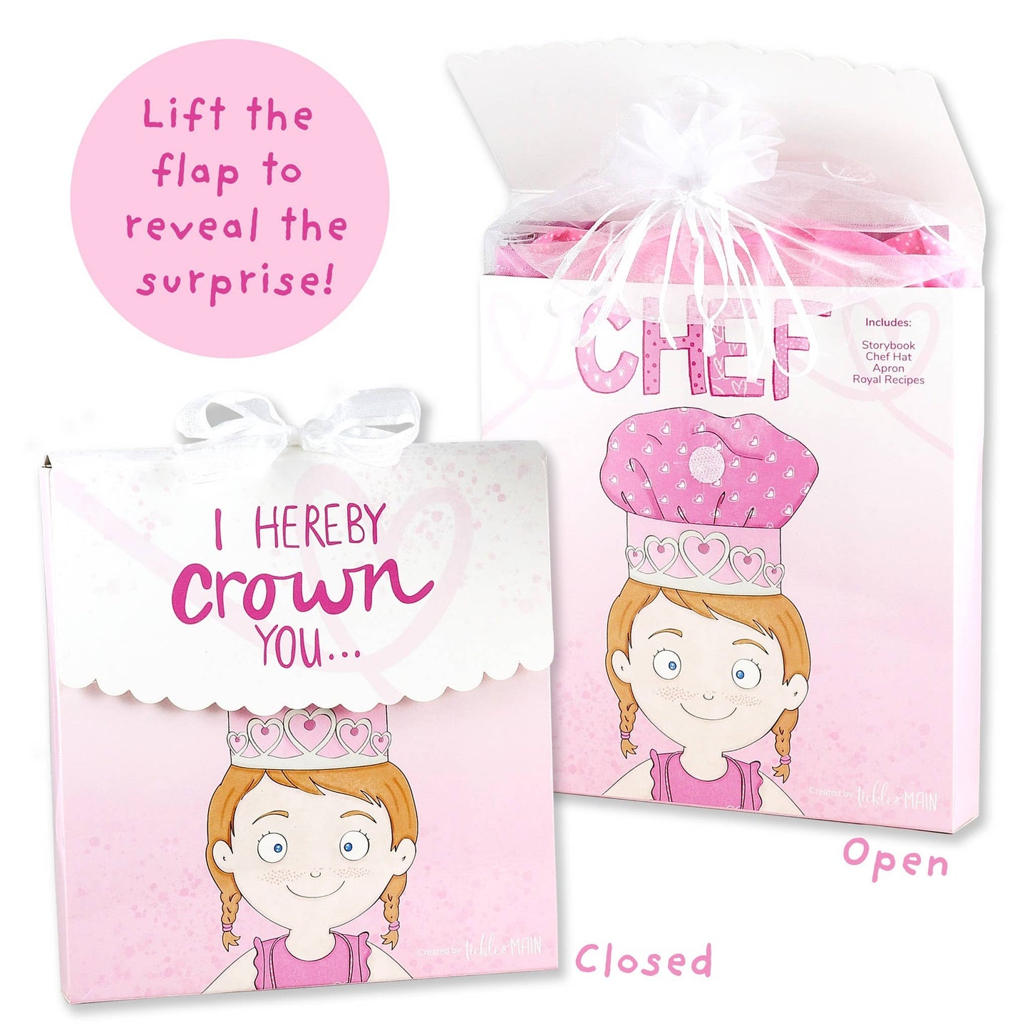 Princess Chef Gift Set w/Book, Apron, Hat & Cookbook