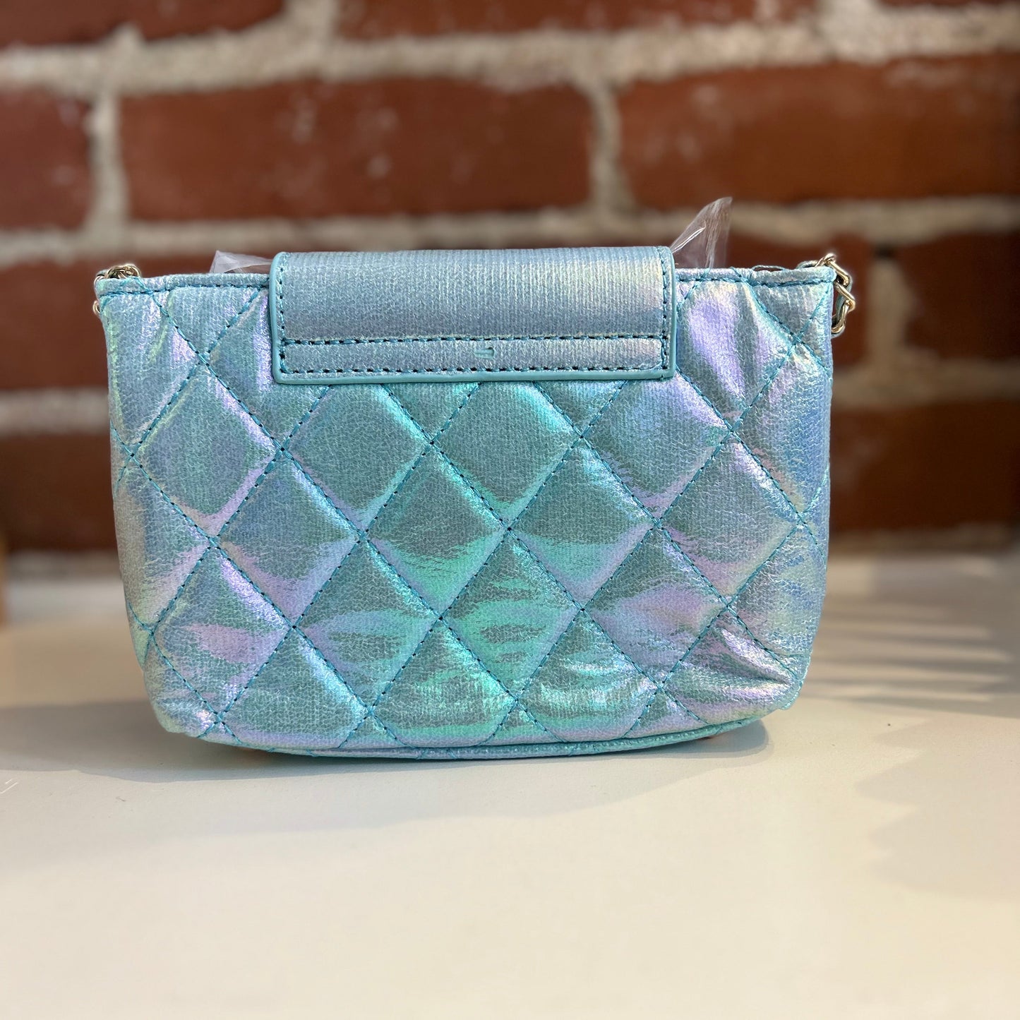 Paige Metallic Handbag