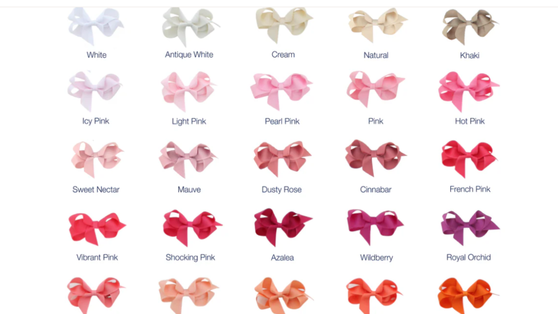 Infant Satin Bow