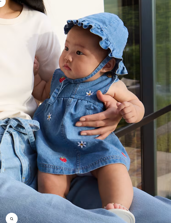 infant denim dress Mayoral with Hat (6-9M) Miqool 24 hour response Color:Yellow* JR Fall/Winter 253/254 Black Mini Skirt Black
