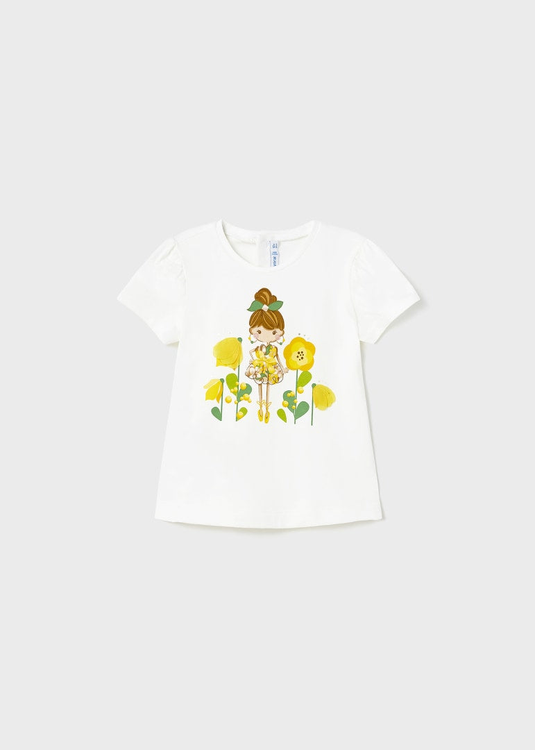 Yellow Flower Graphic Tee