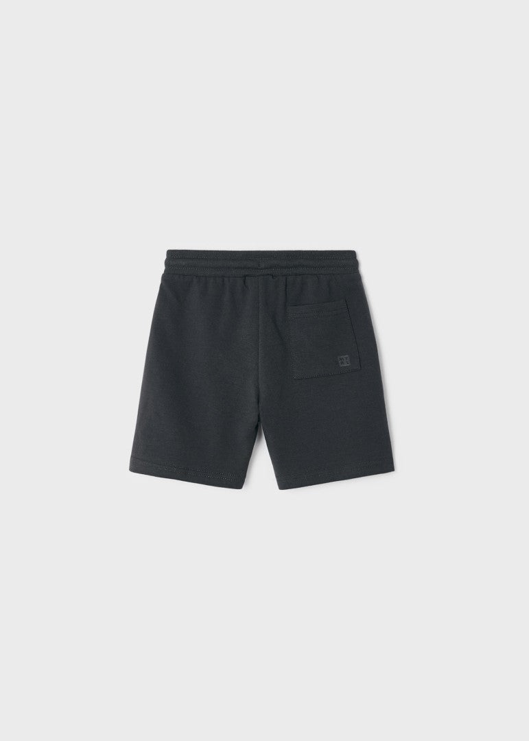 Graphite Cotton Boys Drawstring Shorts