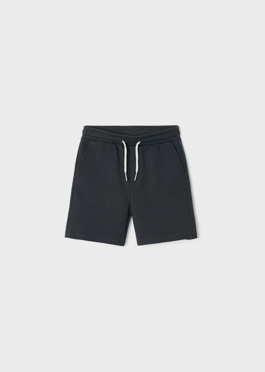 Graphite Cotton Boys Drawstring Shorts
