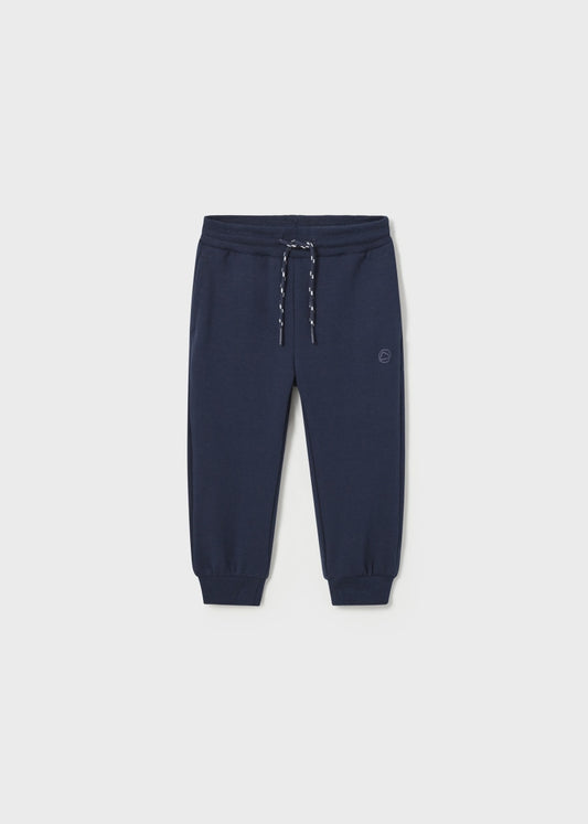 Navy Drawstring Baby Joggers