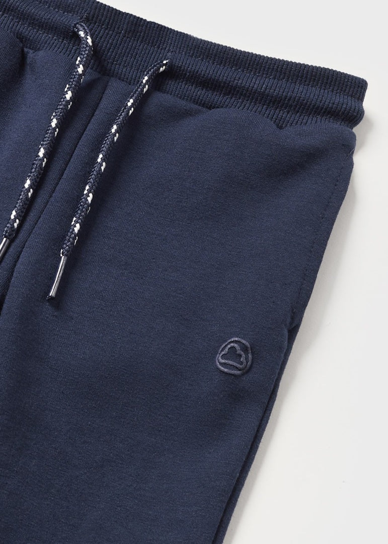 Navy Drawstring Baby Joggers
