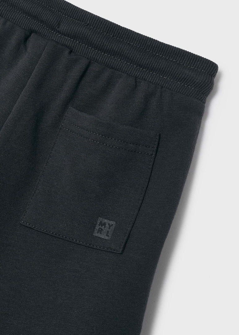 Graphite Cotton Boys Drawstring Shorts