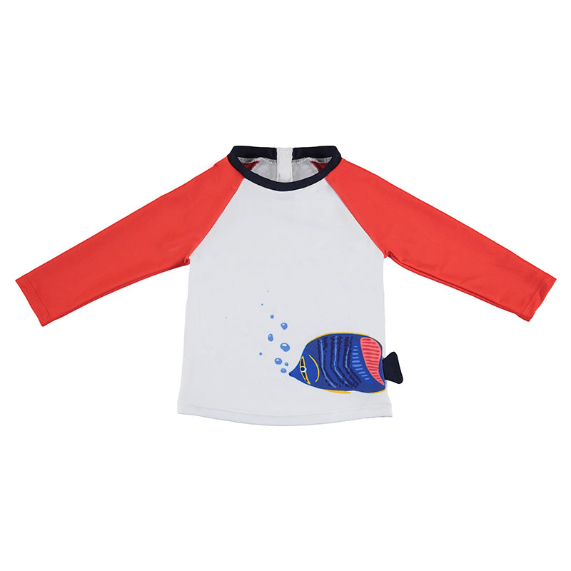 Boys Blue Fish Tee