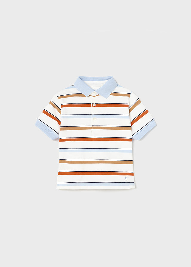 boys orange polo