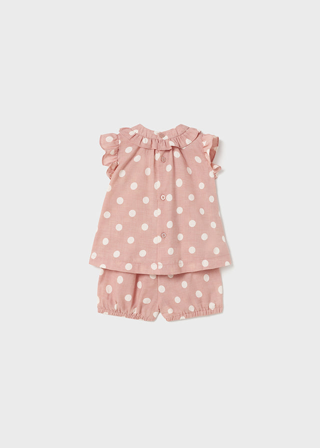 Polka Dot Baby Girl Dress set