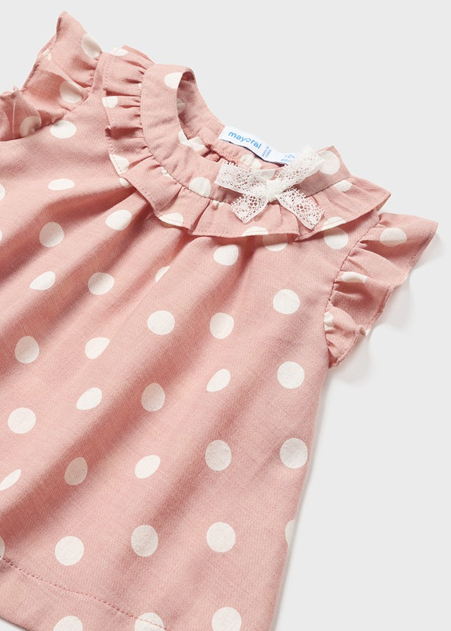 Polka Dot Baby Girl Dress set