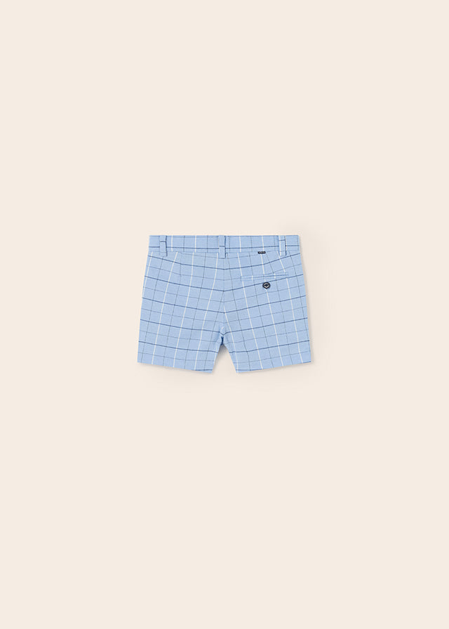 Baby Plaid Bermuda Shorts