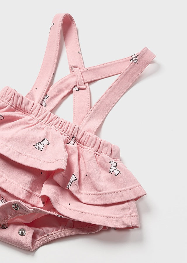 Newborn Skirt & Shirt Dungaree Set