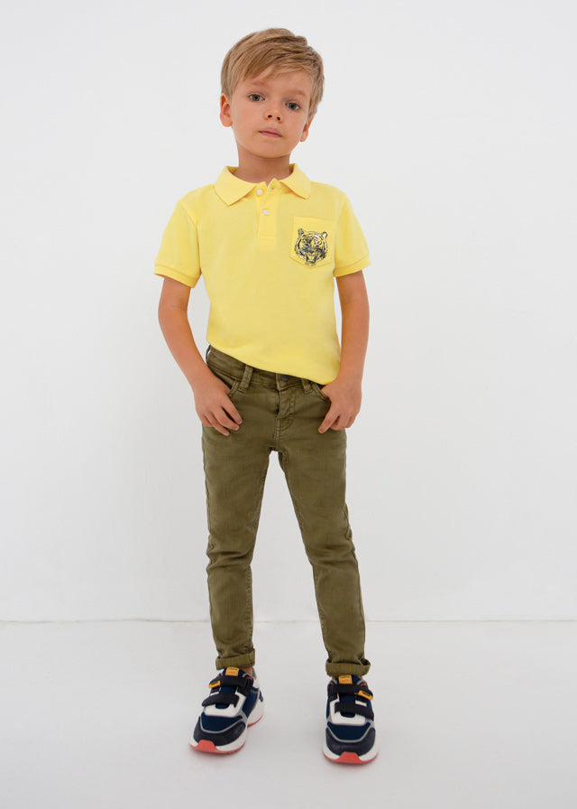 Olive Skinny Fit Pants