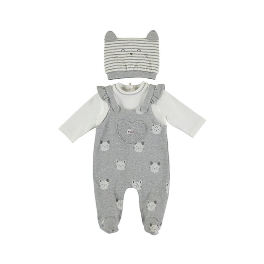 Gray Cat Suit