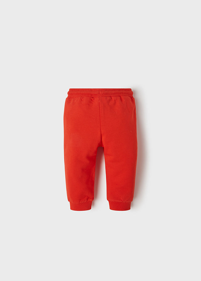 Orange Cuffed Trousers