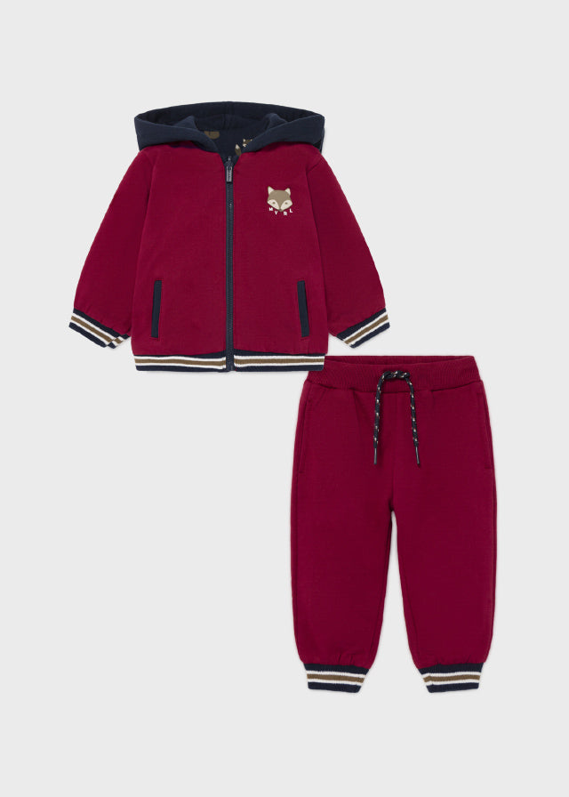 Boys Fox Reversible Pullover Set