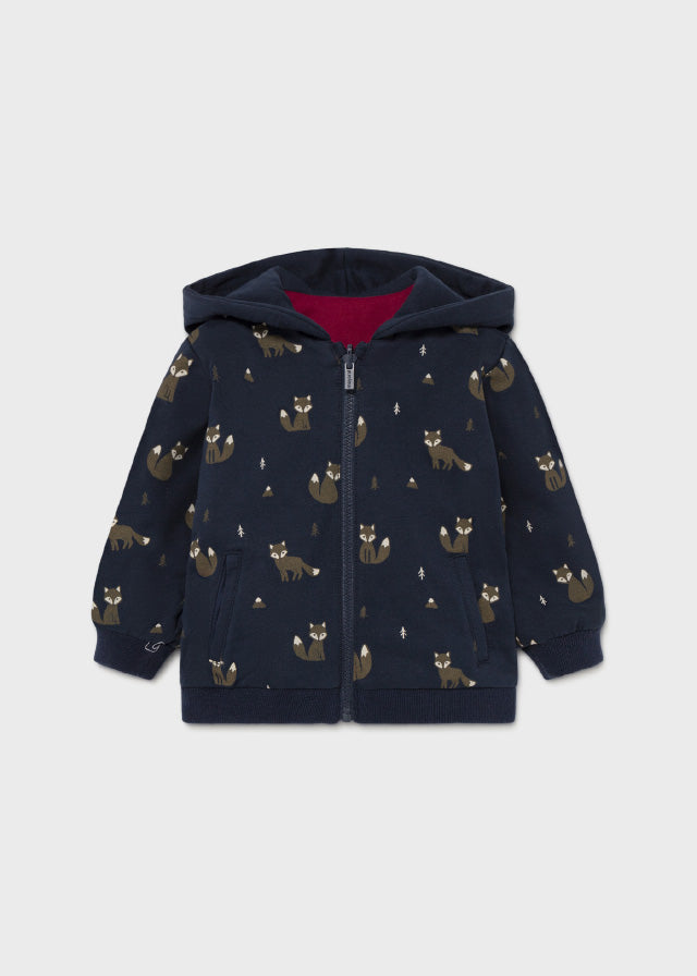 Boys Fox Reversible Pullover Set