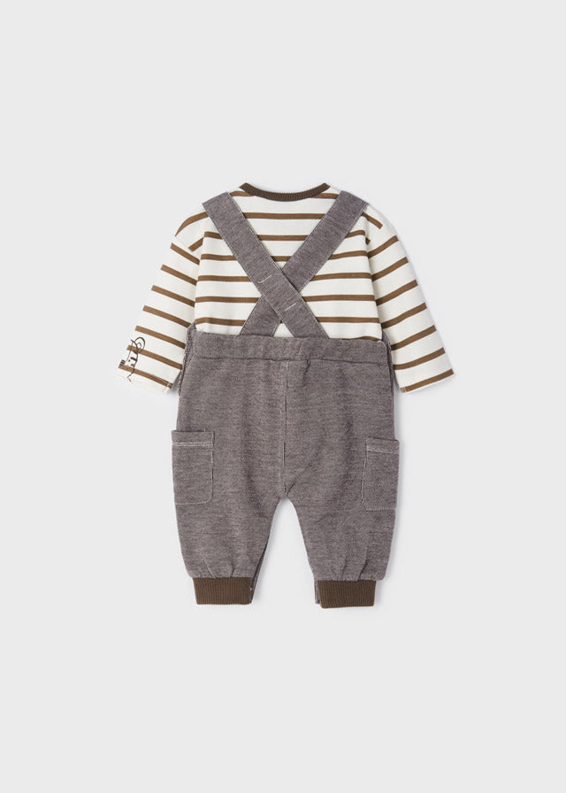 Brown Cat Romper