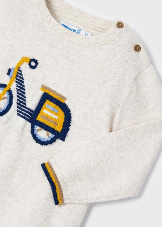 Knit Bike Sweater