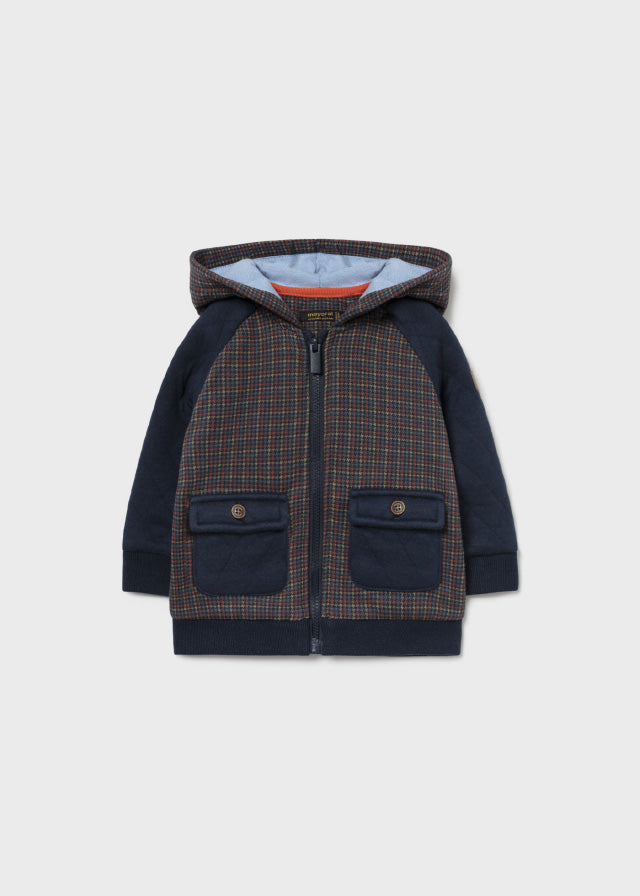Boys Blue Mixed Sweater