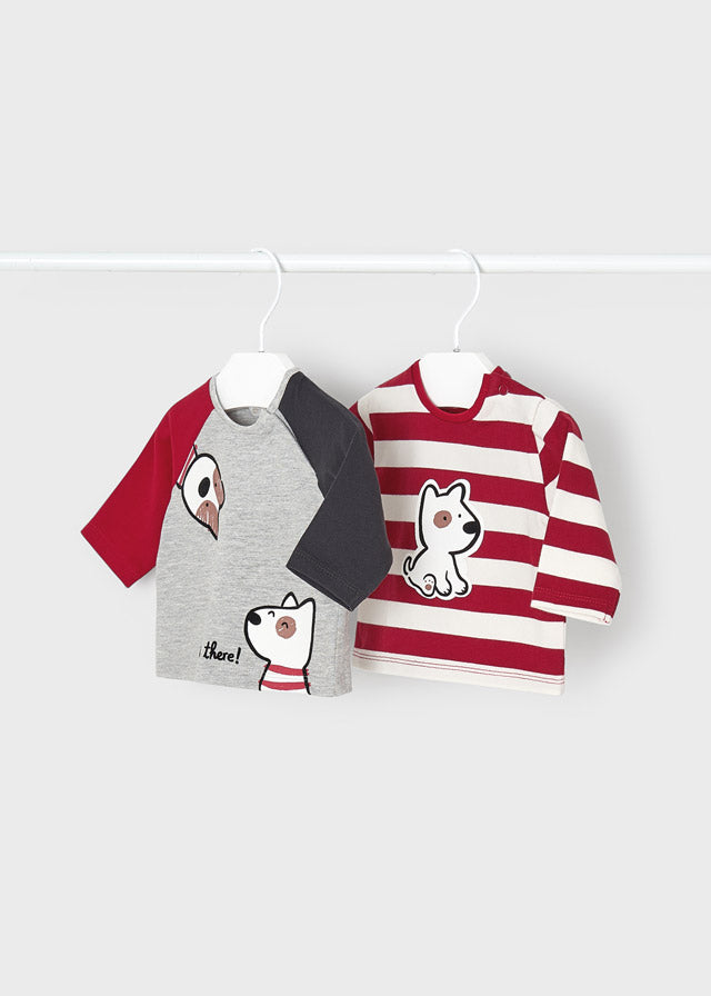 Gray Pups Tee