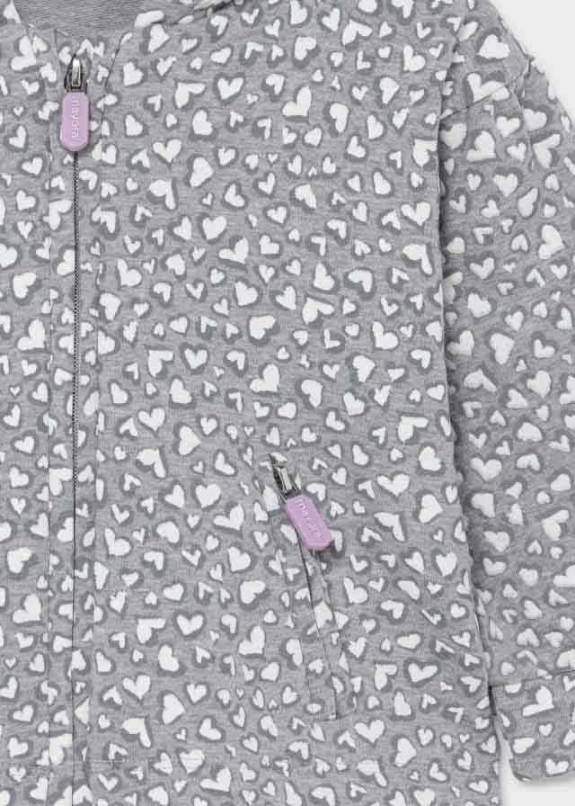 Girls Silver Tracksuit Set