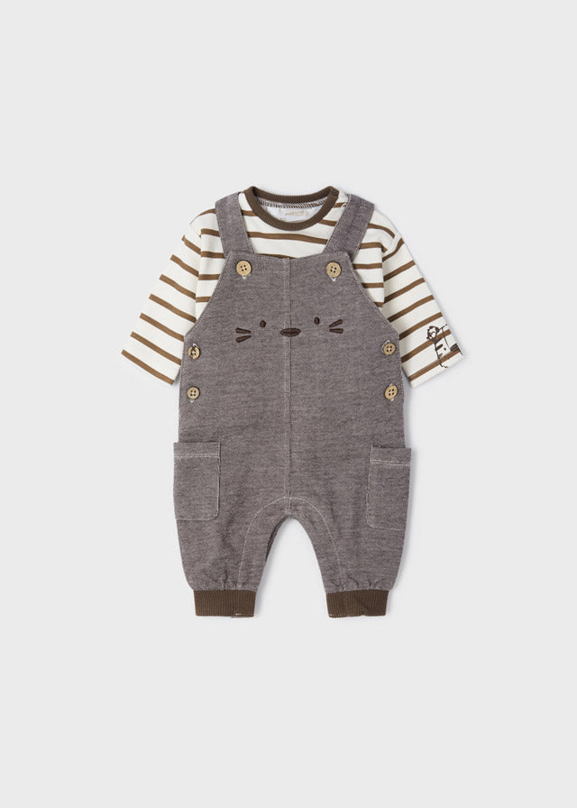 Brown Cat Romper