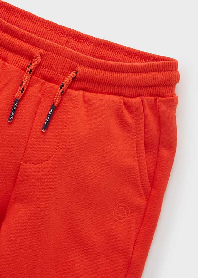 Orange Cuffed Trousers